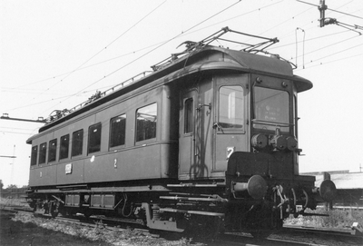 165437 Afbeelding van het rijtuig nr. BC 9911 (serie BC 9901 - 9911, ex-Z.H.E.S.M.) van de N.S. te Leidschendam-Voorburg.